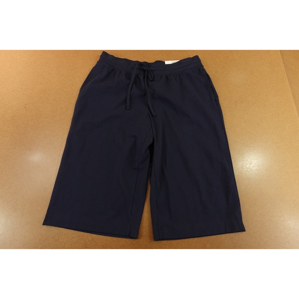 Style & Co Womens Size Small Navy Blue Mid Rise Straight Skimmer Shorts NWT